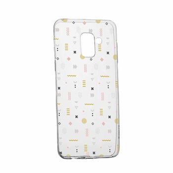 Husa pentru Samsung Galaxy A6 2018, Silicon, Slim, Symbols, 178 Husa pentru Samsung Galaxy A6 2018, Silicon, Slim, Symbols, 178