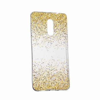 Husa pentru Huawei Mate 9, Silicon, Slim, Golden Lucios, 179 Husa pentru Huawei Mate 9, Silicon, Slim, Golden Lucios, 179