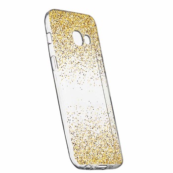 Husa pentru Samsung Galaxy A5 2016, Silicon, Slim, Golden Lucios, 179 Husa pentru Samsung Galaxy A5 2016, Silicon, Slim, Golden Lucios, 179