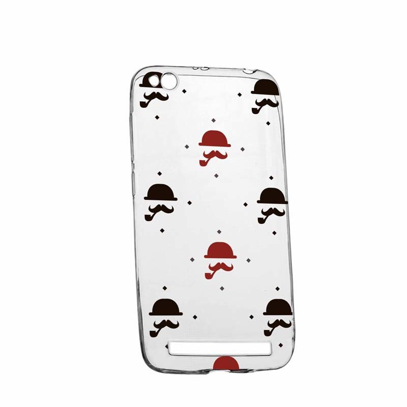 Husa pentru Xiaomi Redmi 4A, Silicon, Slim, Mustache, 180