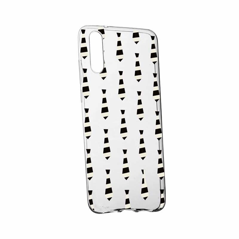 Husa pentru Huawei P20 Plus, Silicon, Slim, Cravata, 181