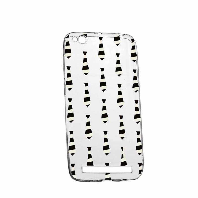 Husa pentru Xiaomi Redmi 4A, Silicon, Slim, Cravata, 181