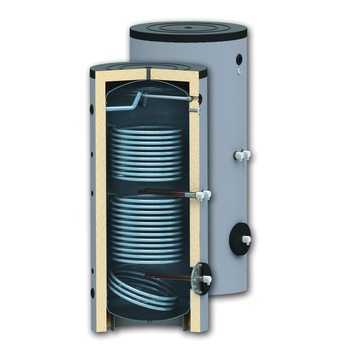 Boiler 500 litri cu 2 serpentine SUNSYSTEM SON 500, montaj pe sol, izolatie termica, manta de protectie , flansa de vizitare, emailat cu titan Boiler 500 litri cu 2 serpentine SUNSYSTEM SON 500, montaj pe sol, izolatie termica, manta de protectie , flansa de vizitare, emailat cu titan