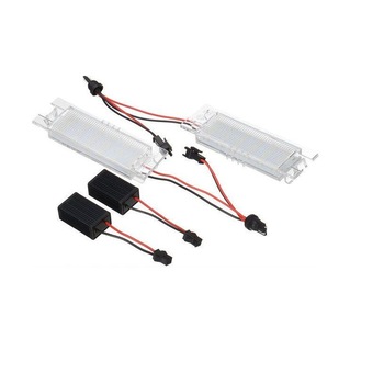 Set lampa LED numar compatibila pe Opel EVO Set lampa LED numar compatibila pe Opel EVO
