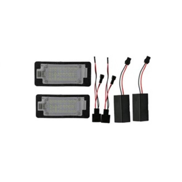 Set lampa LED numar compatibila pe AUDI, SEAT, SKODA, VW EVO