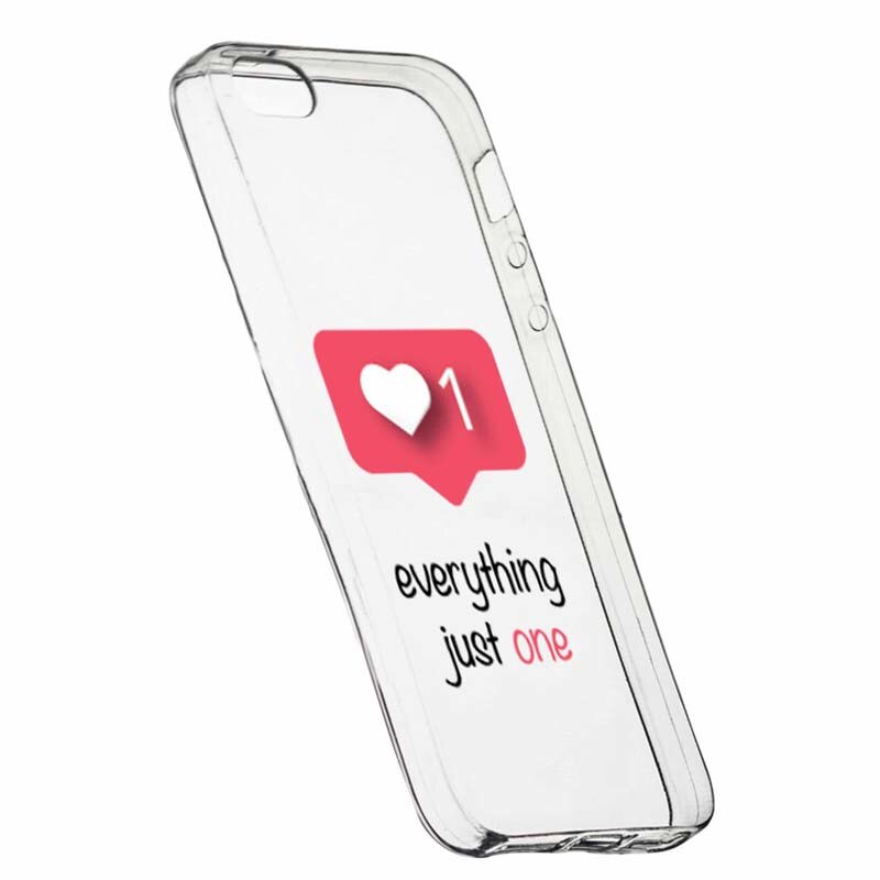 Husa pentru Apple iPhone 5 / 5S / SE, Silicon, Slim, Notification, 184