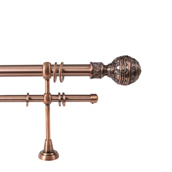 Galerie dubla Betina,grosime 25 si 19mm, cupru, 300 cm Galerie dubla Betina,grosime 25 si 19mm, cupru, 300 cm