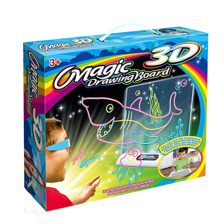 3D дъска за рисуване на Magic 3D Морско дъно