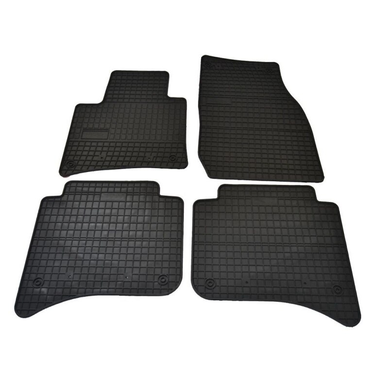 Set 4 covorase/presuri din cauciuc negru antiaderent dedicate VW TOUAREG II din anul 2010 in prezent