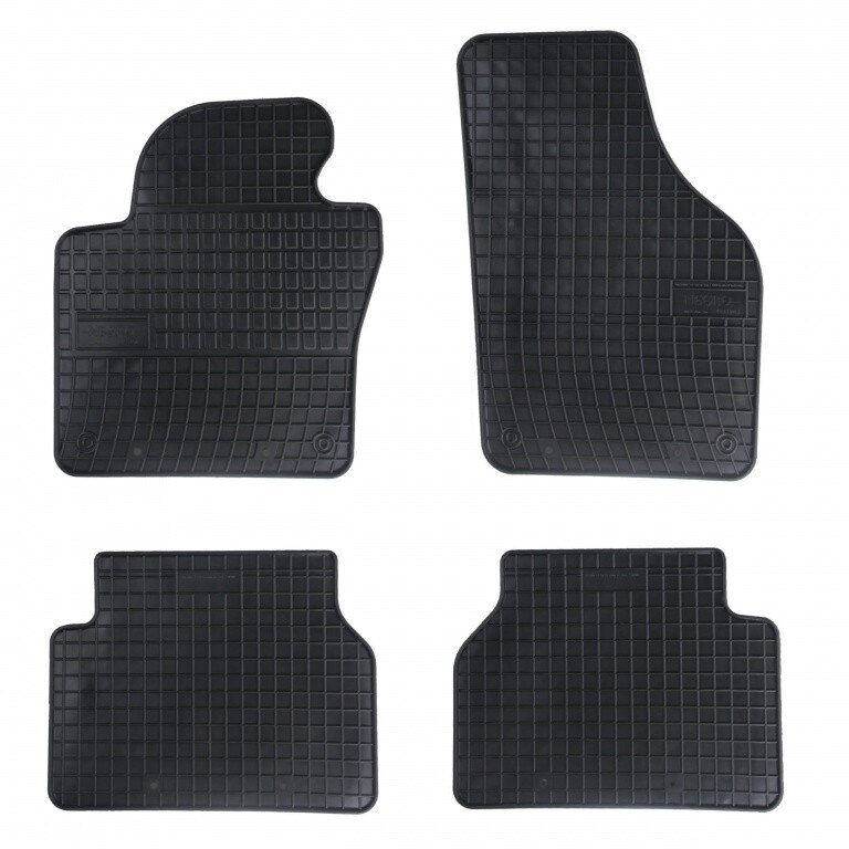 Set 4 covorase/presuri din cauciuc negru antiaderent dedicate VW TIGUAN dupa anul 2007