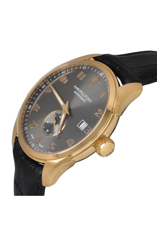 Ceas barbatesc Hamilton Jazzmaster Maestro H42575783, Negru, Piele