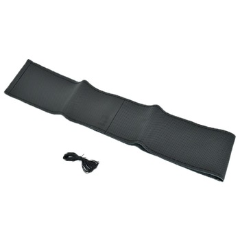 Husa volan piele iMK, Marimea M, 37-38 cm, Ac si ata inclus, Negru Husa volan piele iMK, Marimea M, 37-38 cm, Ac si ata inclus, Negru