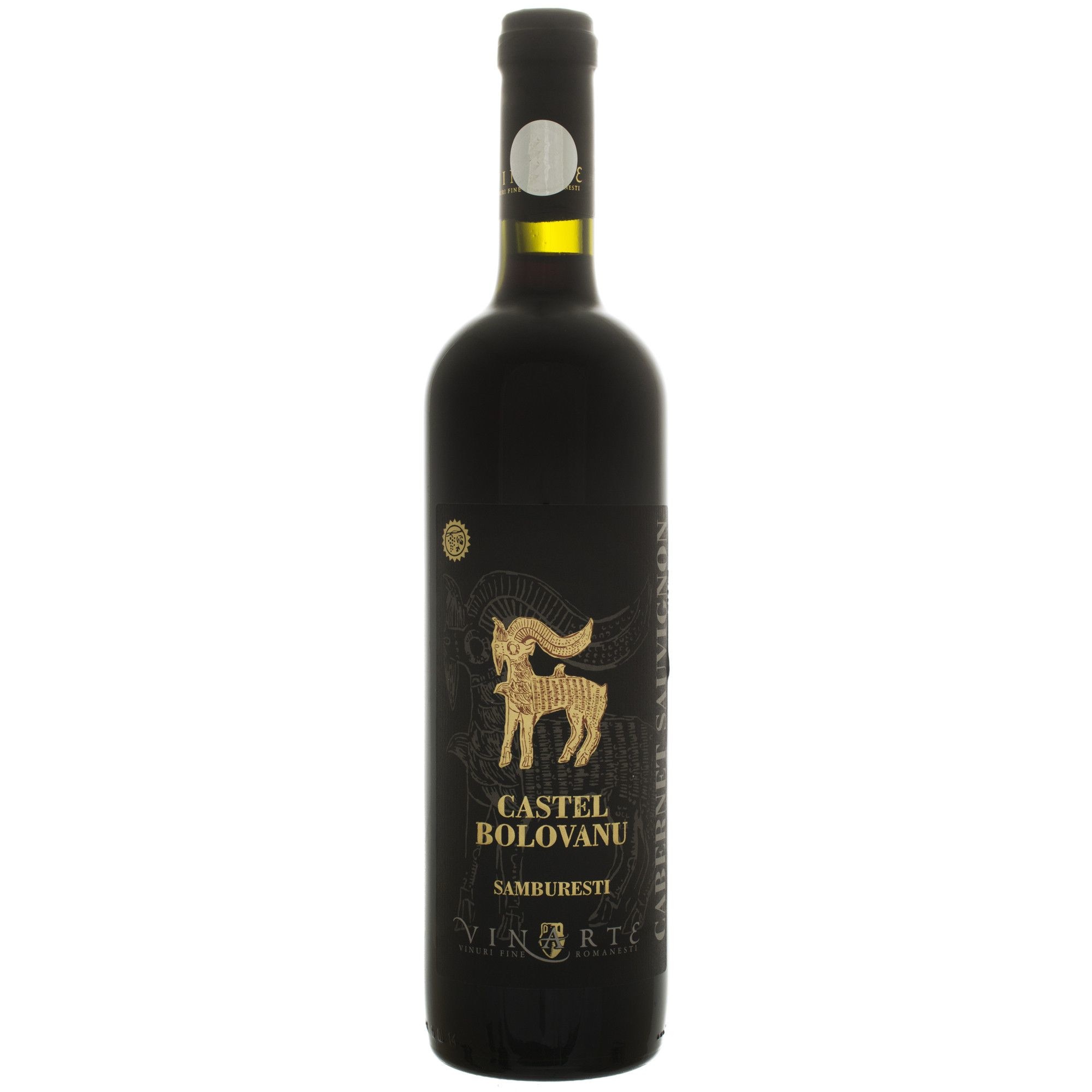 Vin rosu sec Cabernet Sauvignon Castel Bolovanu 13.5 % - 750 ml