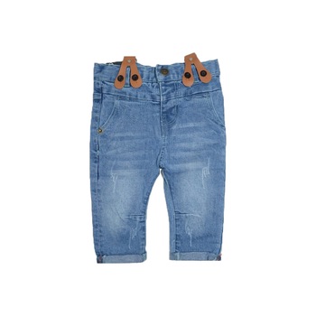 Pantaloni baietei Vitamins VF-07, Albastru, 68 Pantaloni baietei Vitamins VF-07, Albastru, 68