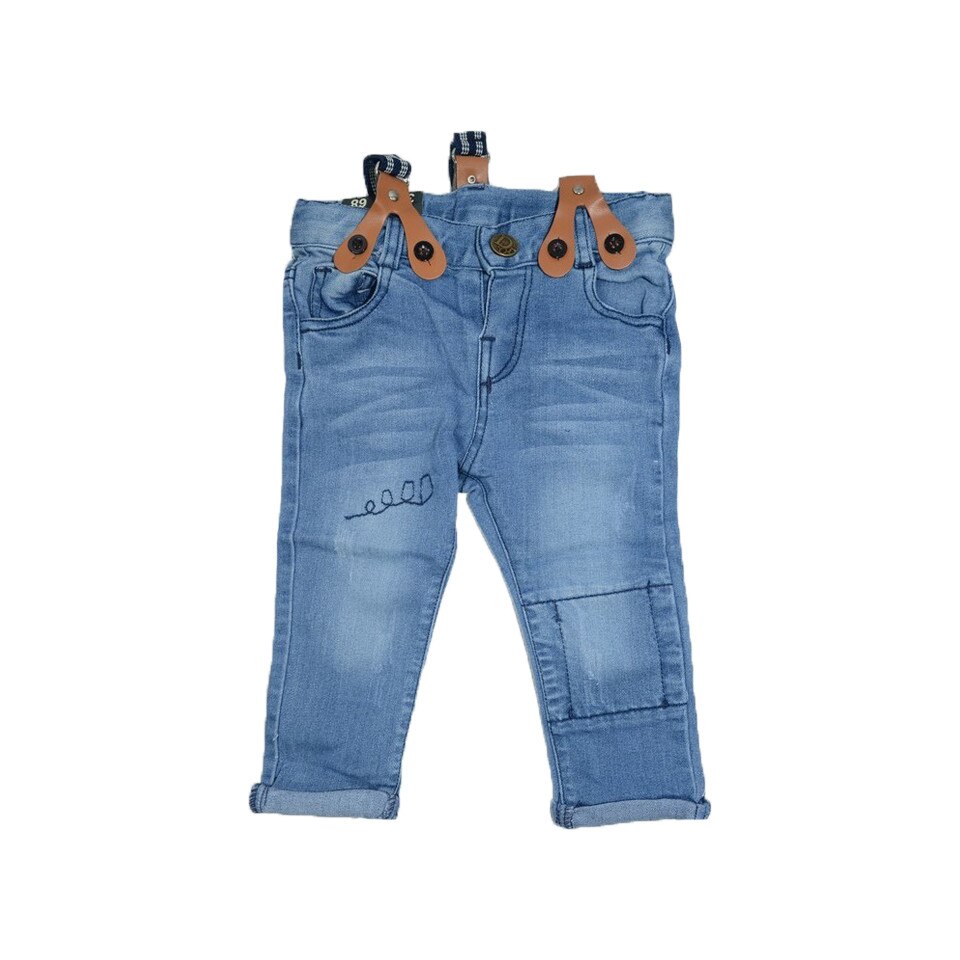 Pantaloni baietei Vitamins VF-09, Albastru, 68