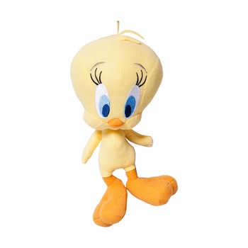 Jucarie de plus Tweety, Looney Tunes, 20 cm Jucarie de plus Tweety, Looney Tunes, 20 cm