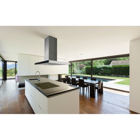 Hota decorativa CATA ISLA Selene, 790m3/h, inox