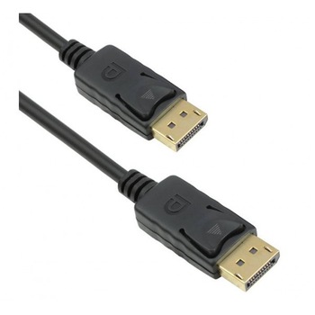 Cablu Displayport DP tata - Displayport DP tata, 1.5m, contacte aurite Cablu Displayport DP tata - Displayport DP tata, 1.5m, contacte aurite