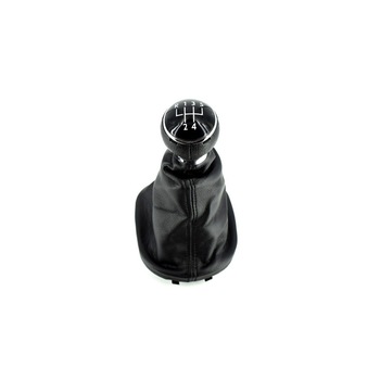 Manson schimbator piele ecologica ART dedicat VW Touran Caddy an 2003-2011, 5 viteze Negru Manson schimbator piele ecologica ART dedicat VW Touran Caddy an 2003-2011, 5 viteze Negru