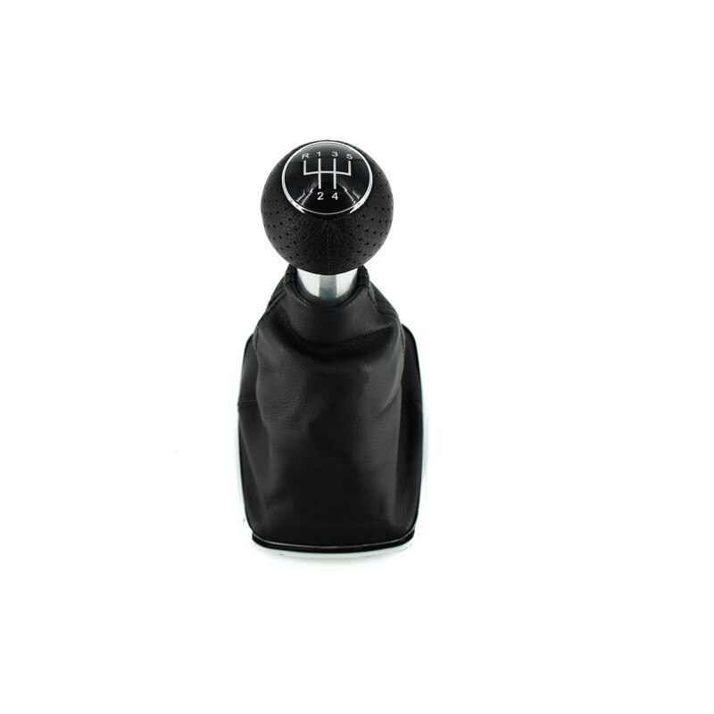 Manson schimbator si maner piele ecologica ART dedicat VW GOLF IV 4 BORA, 5 viteze diesel Silver