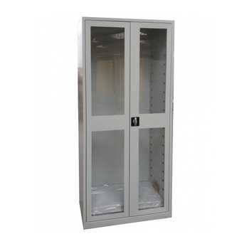 Dulap metalic cu 4 rafturi si usi batante plexiglas, 900x400x1900 mm (LxlxH), ECO+ Dulap metalic cu 4 rafturi si usi batante plexiglas, 900x400x1900 mm (LxlxH), ECO+