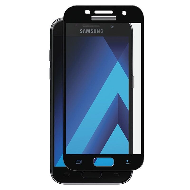 Folie sticla securizata curbata Samsung A5 2017 margine neagra