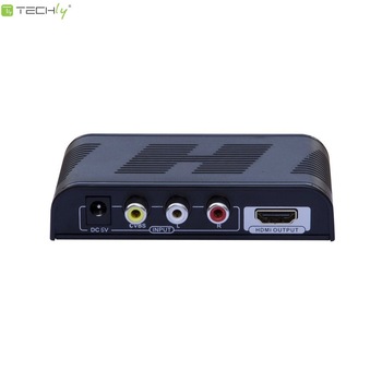 Convertor de imagine si sunet RCA Techly, L / R Audio, HDMI, Negru Convertor de imagine si sunet RCA Techly, L / R Audio, HDMI, Negru