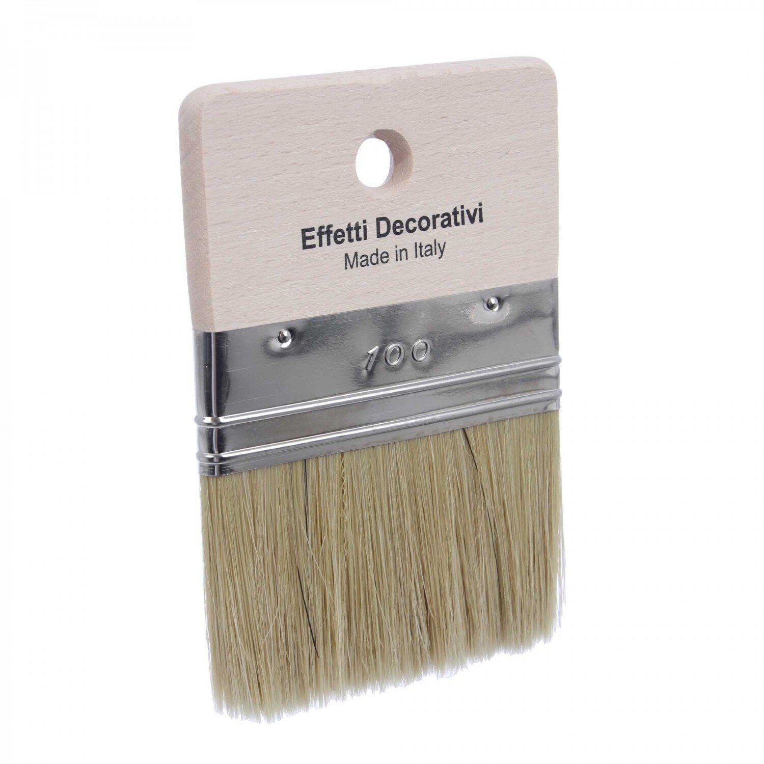 Pensula iMKⓇ pentru efecte decorative, tip spalter, 10 cm, bej, AN