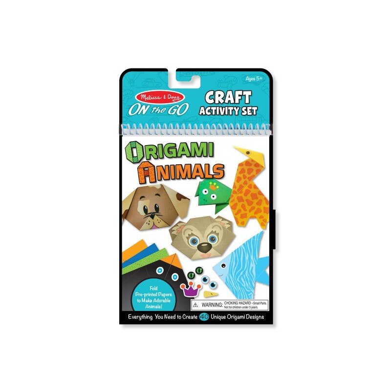 Origami animale colorate, Melissa and Doug, multicolor