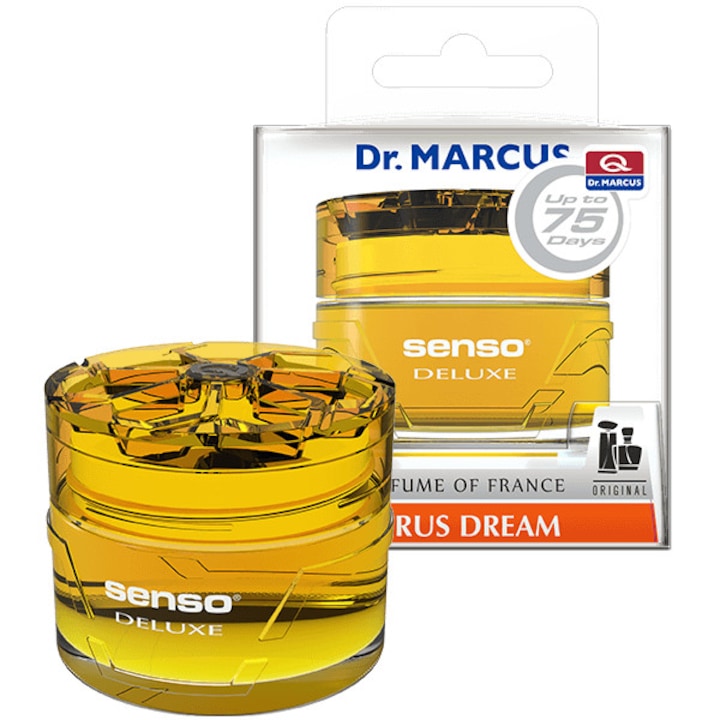 Dr. Marcus Deluxe (zselés , tégelyes ) citrus dream illatosító 2db