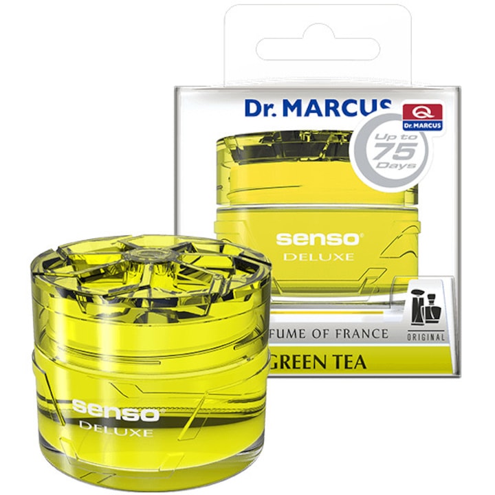 Dr. Marcus Deluxe (zselés , tégelyes ) zöld tea illatosító 2db