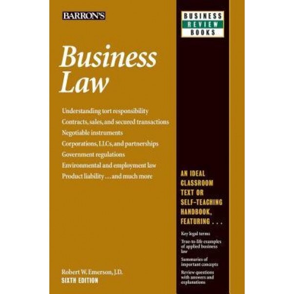 Business Law, Robert W. Emerson J. D. (Author)