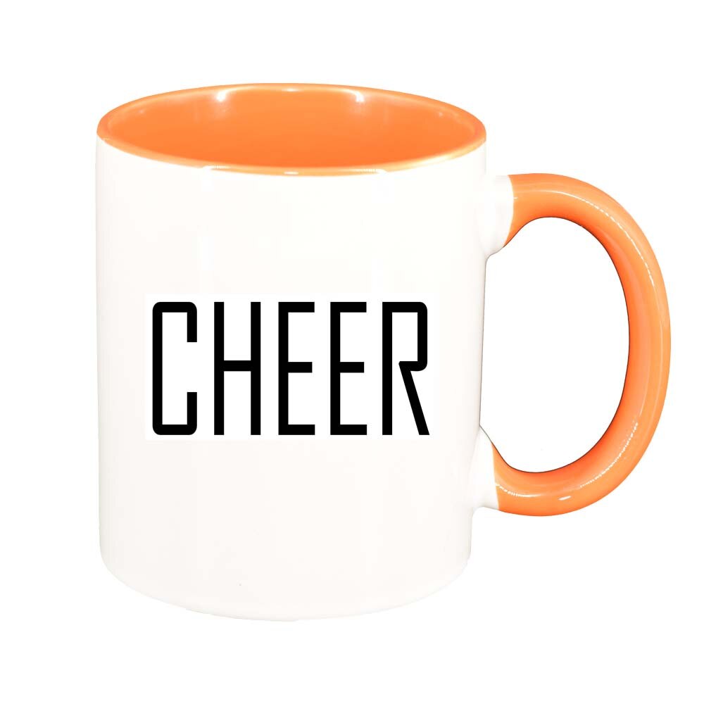 Cana Cheer, interior portocaliu, 330ml, D219