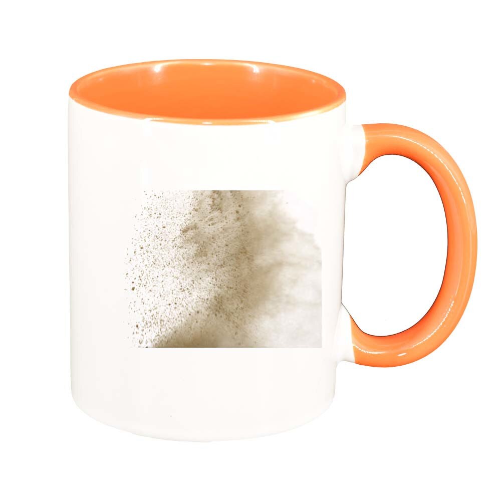 Cana Nisip, interior portocaliu, 330ml, D216