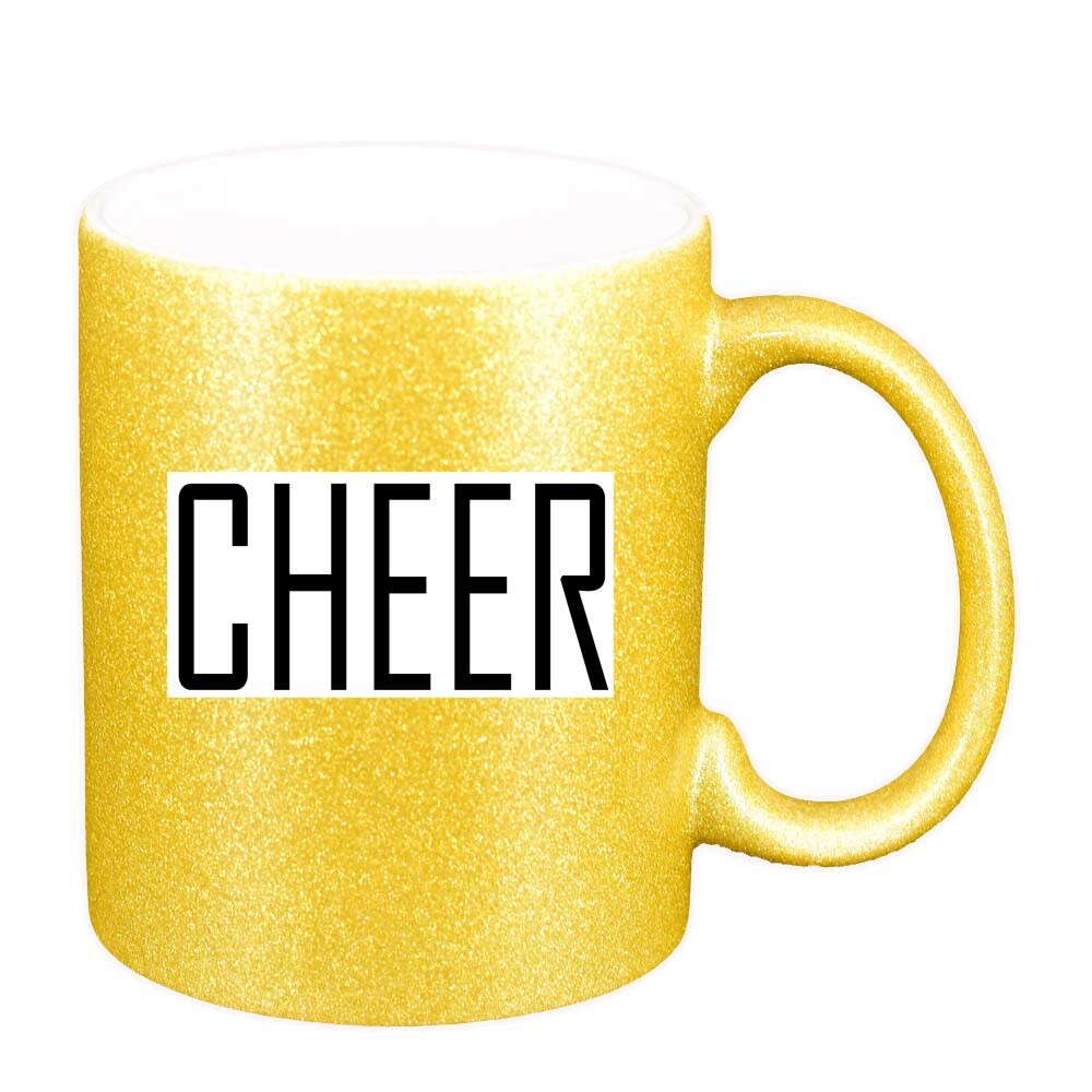 Cana Cheer, auriu sidefata glitter, 330ml, D219