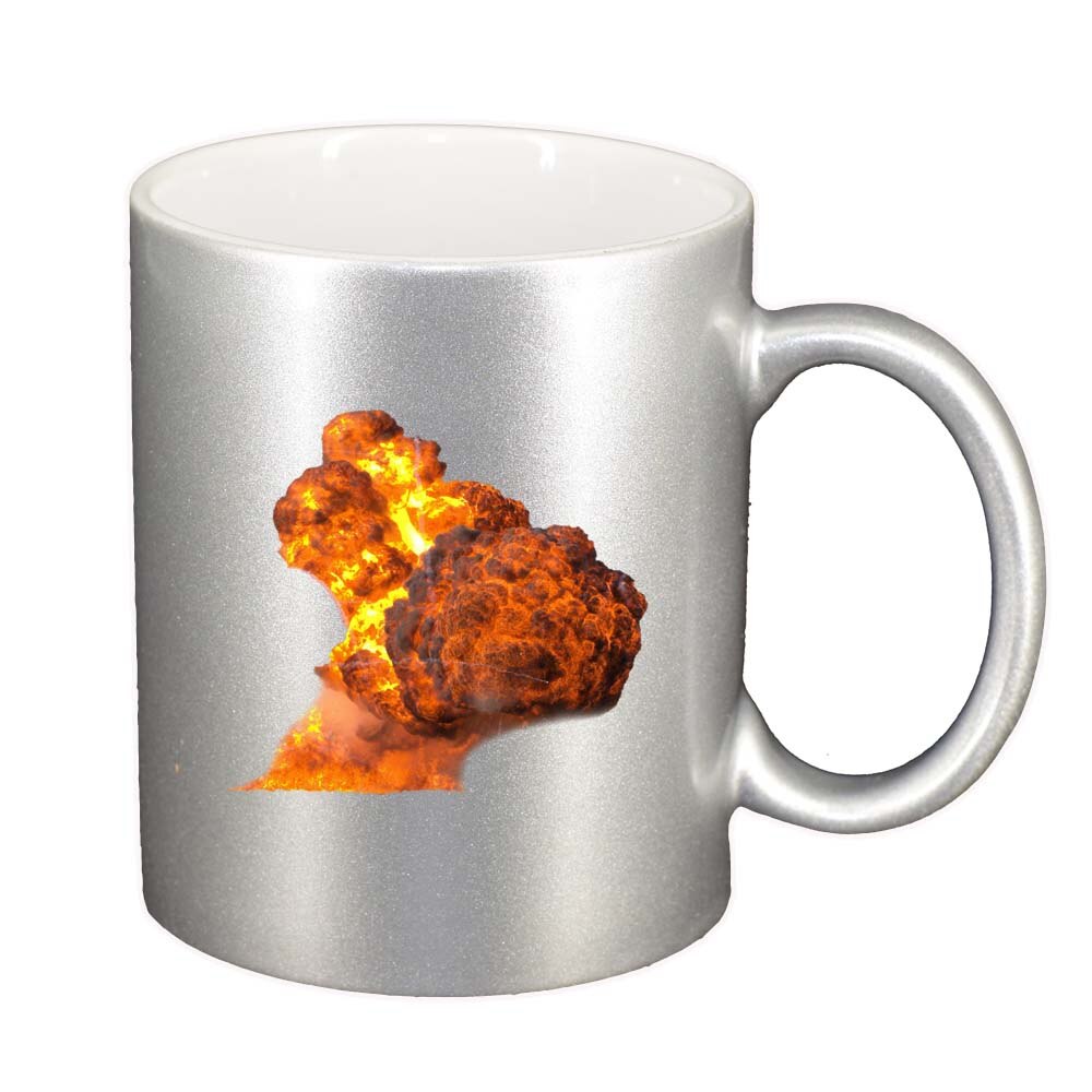 Cana Fire, argintiu sidefata, 330ml, D225