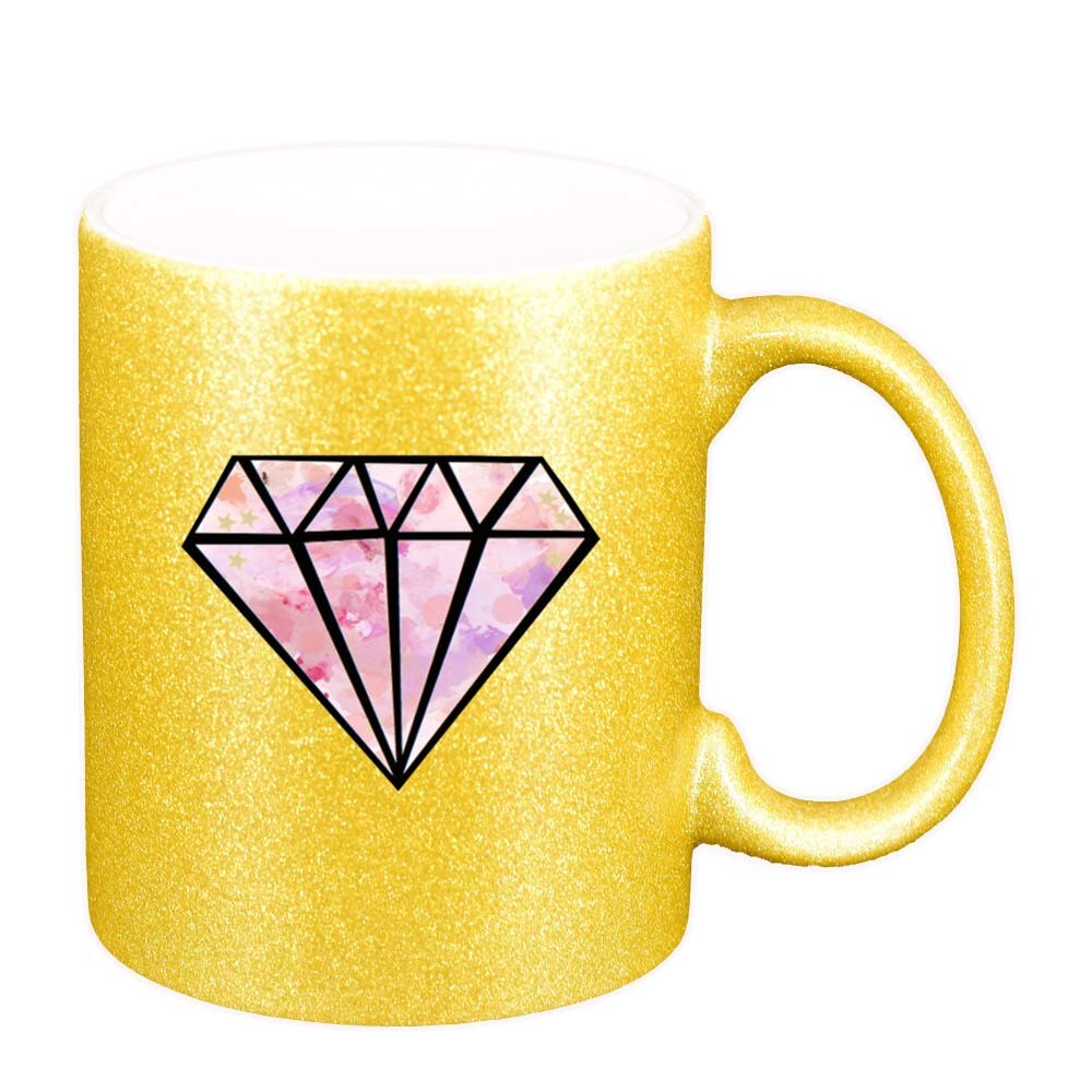 Cana Diamant, auriu sidefata glitter, 330ml, D224