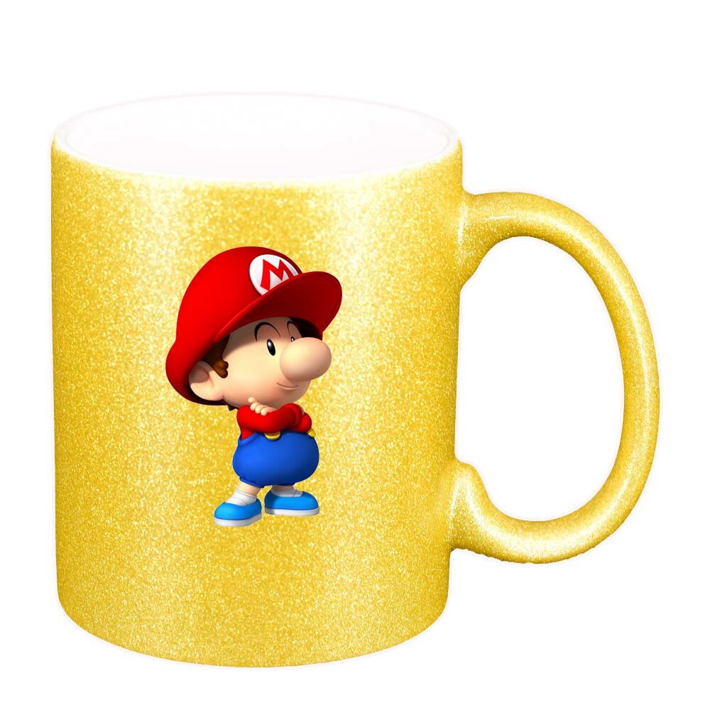 Cana Mario, auriu sidefata glitter, 330ml, D223