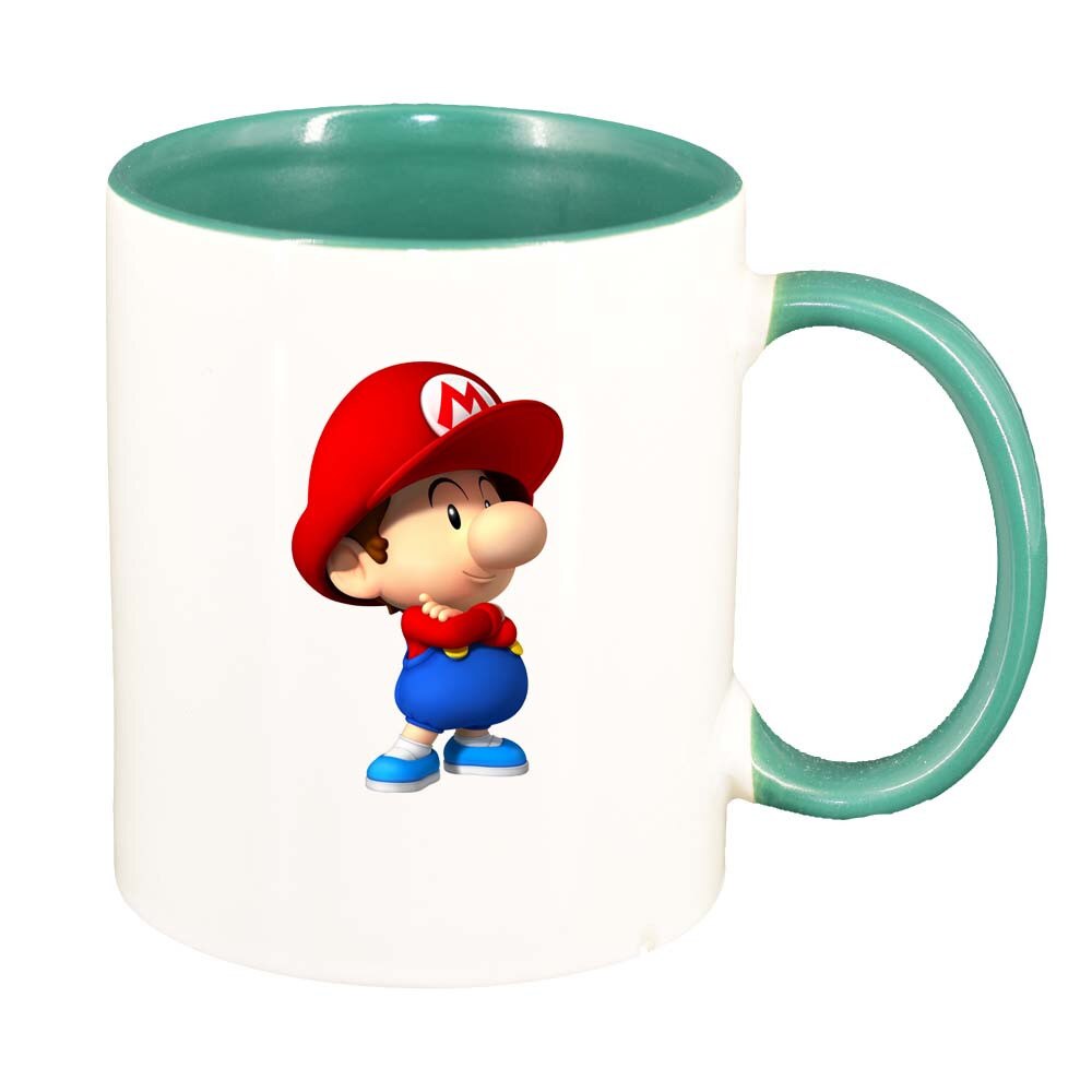 Cana Mario, interior verde, 330ml, D223