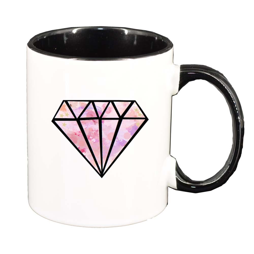 Cana Diamant, interior negru, 330ml, D224