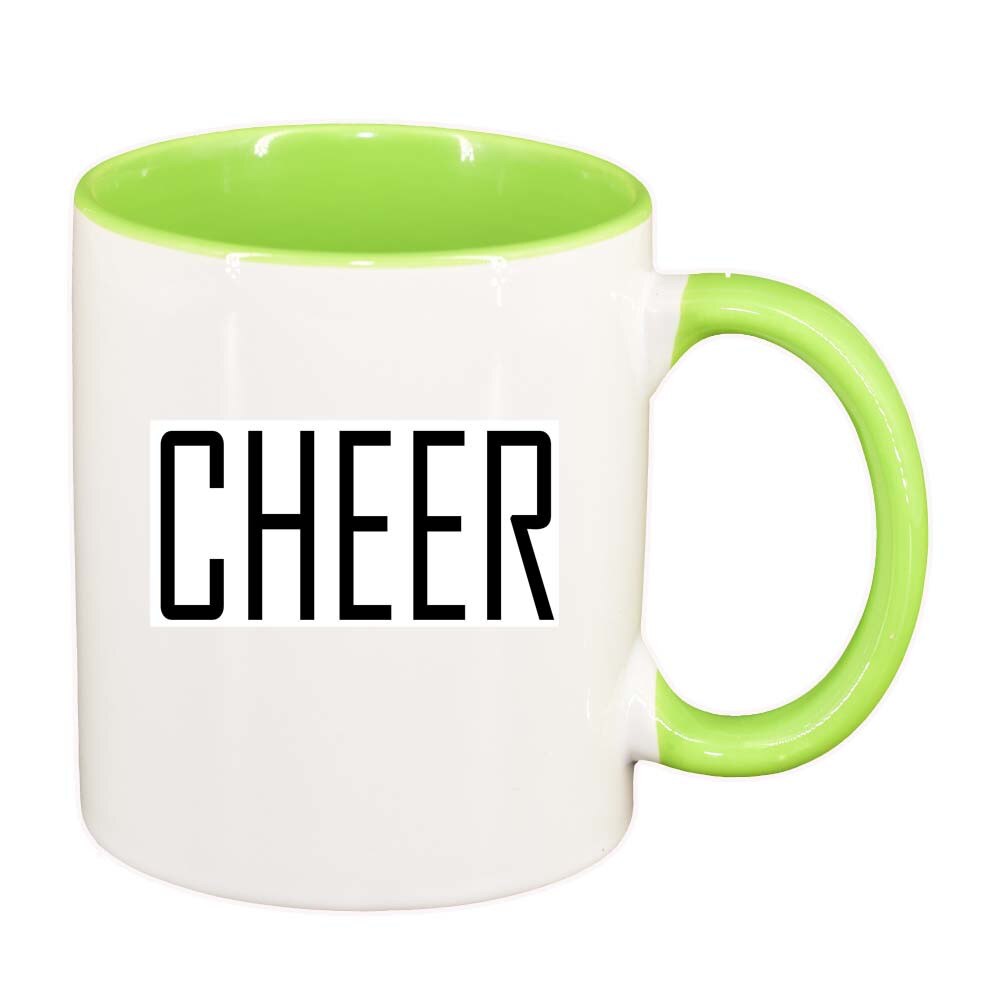 Cana Cheer, interior verde deschis, 330ml, D219