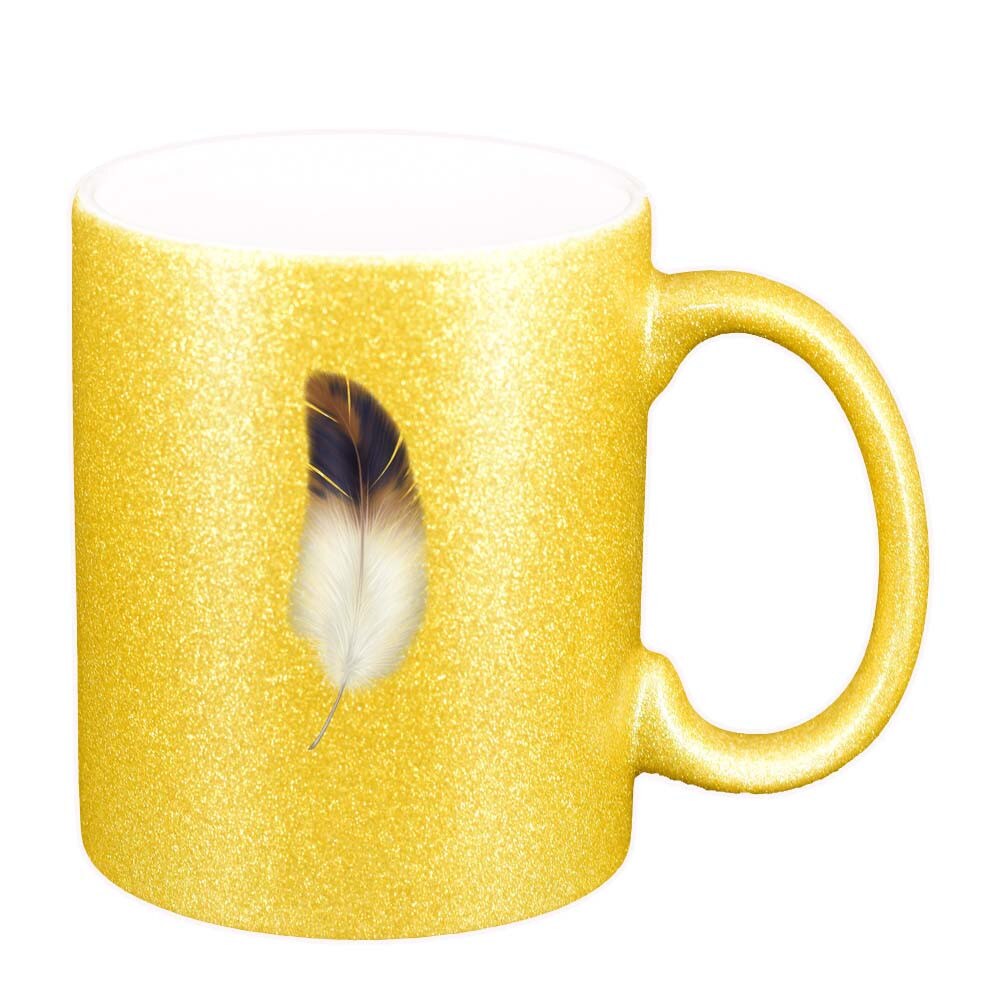 Cana Feather, auriu sidefata glitter, 330ml, D232