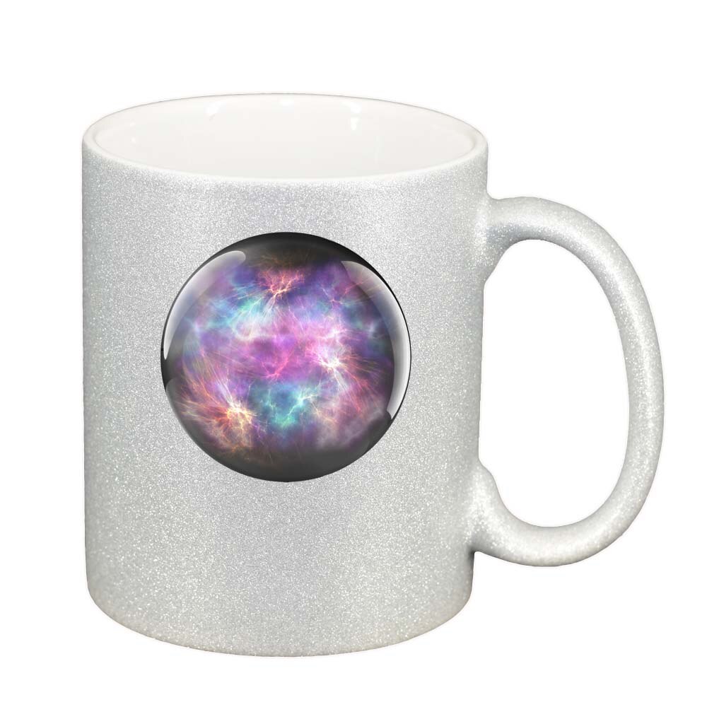 Cana Space, argintiu sidefata glitter, 330ml, D229