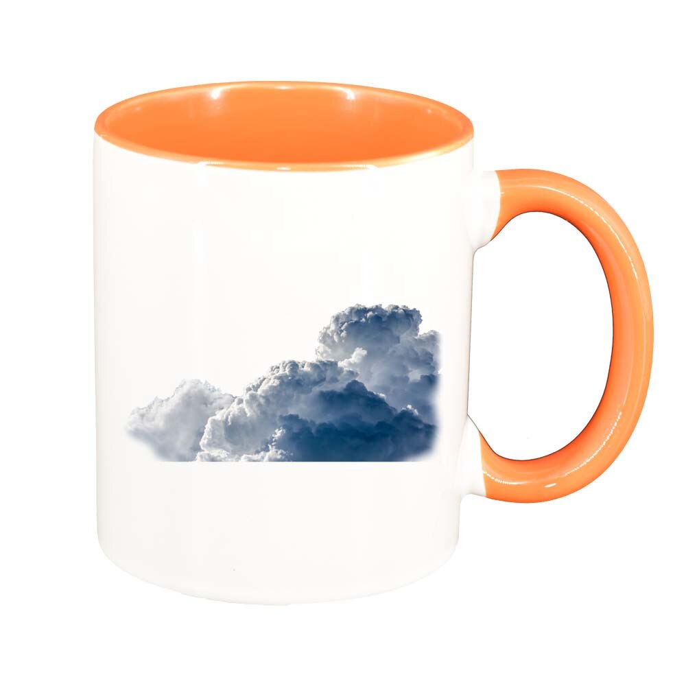 Cana Cloud, interior portocaliu, 330ml, D226