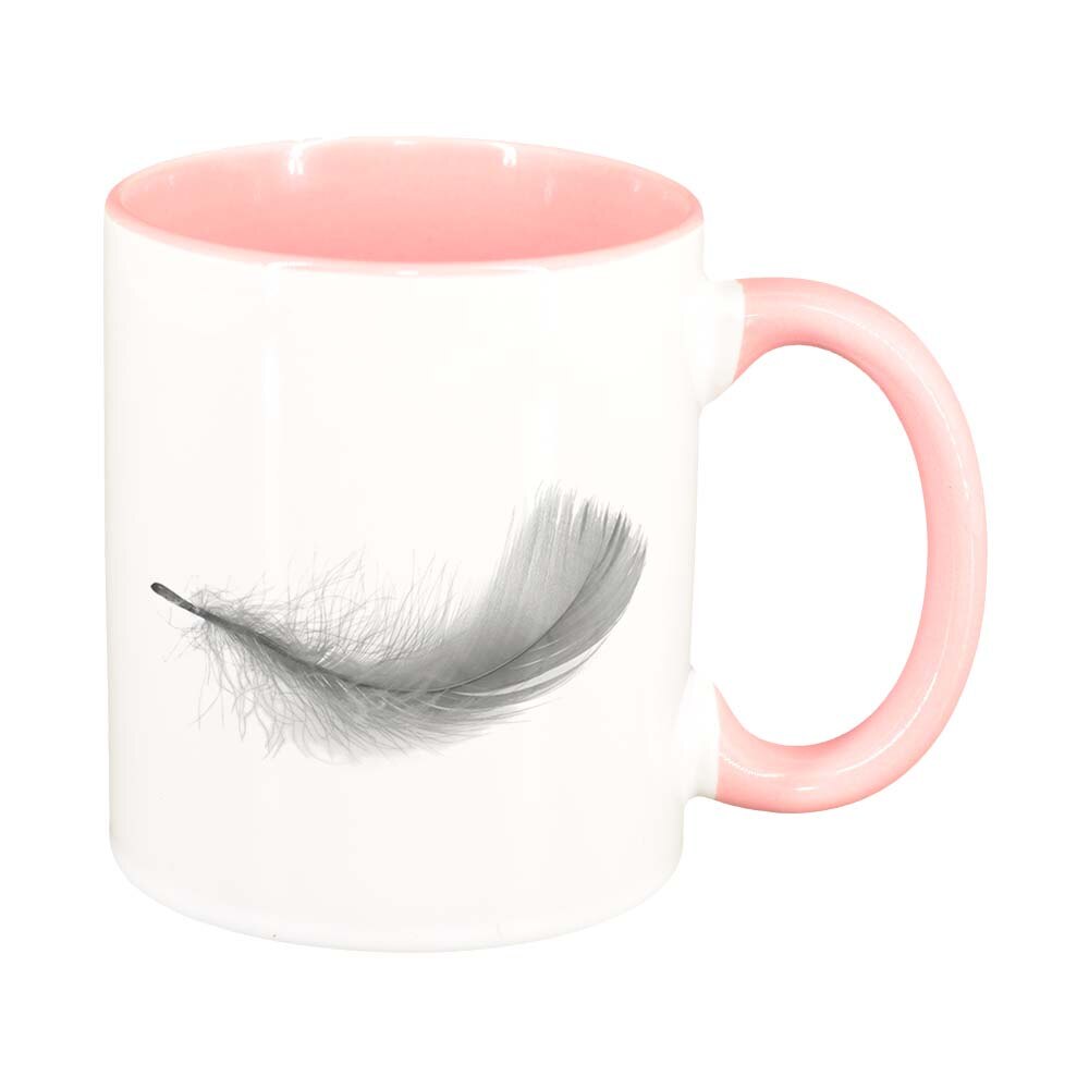 Cana Feather, interior roz, 330ml, D231