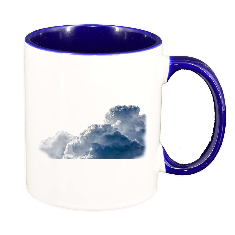 Cana Cloud, interior albastru inchis, 330ml, D226