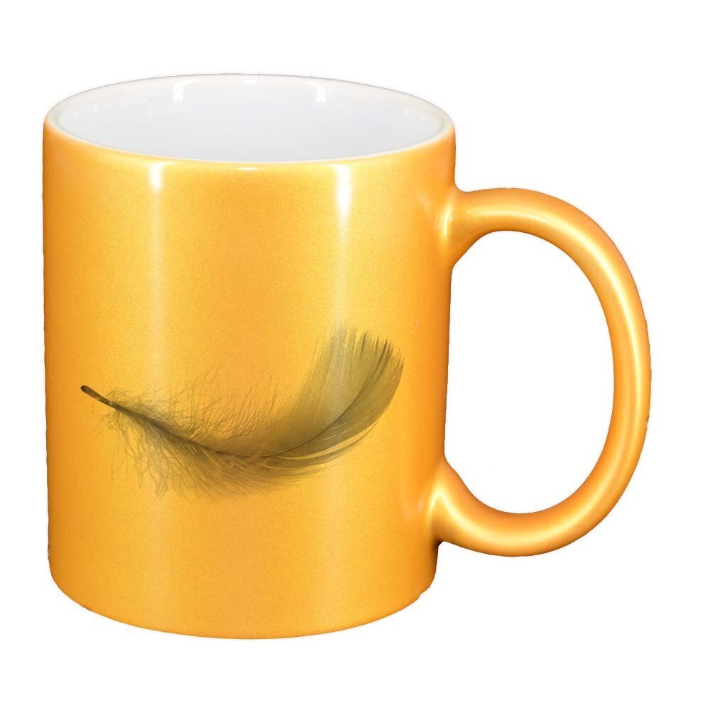 Cana Feather, auriu sidefata, 330ml, D231