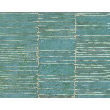 Tapet modern Aurum 57403 Auriu,Turcoaz 0.53m X 10m Tapet modern Aurum 57403 Auriu,Turcoaz 0.53m X 10m