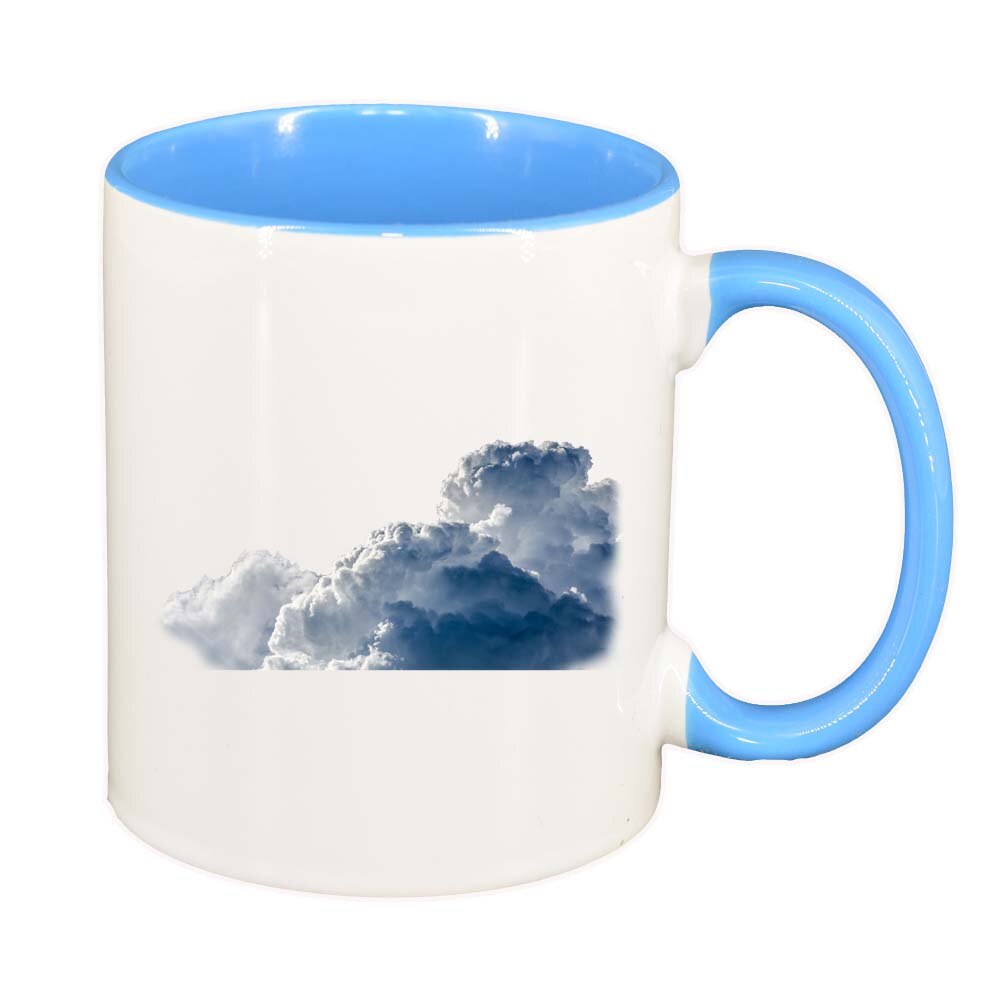 Cana Cloud, interior albastru, 330ml, D226