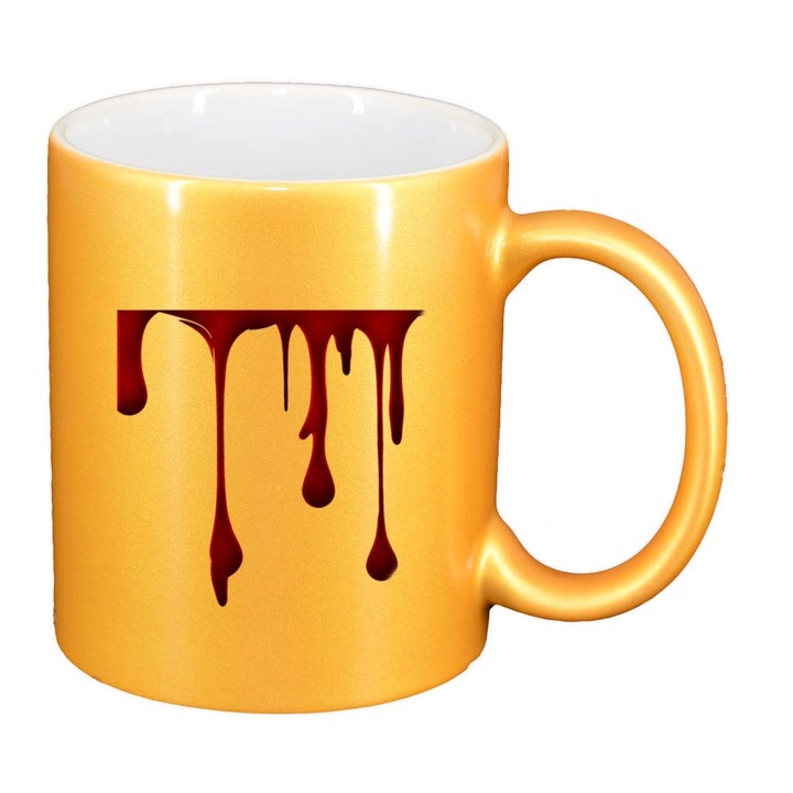 Cana Ciocolata, auriu sidefata, 330ml, D239